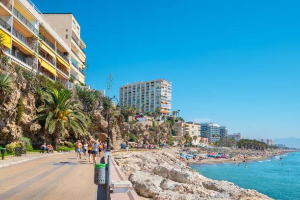 Apartamento Carole Playa Bajondillo Torremolinos Beach - Playa A 30 Segundos - Wifi - Parking - Terraza 아파트 외부 사진